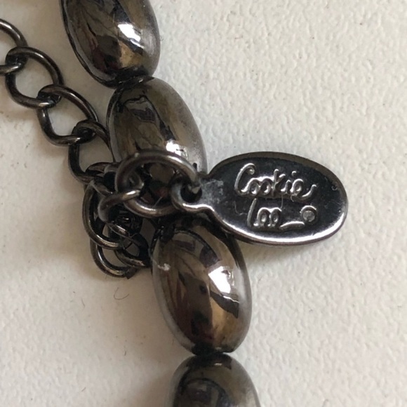 Vintage Cookie Lee Black Cross Rhinestone Necklace Bracelet Earrings Full Set - Picture 11 of 16